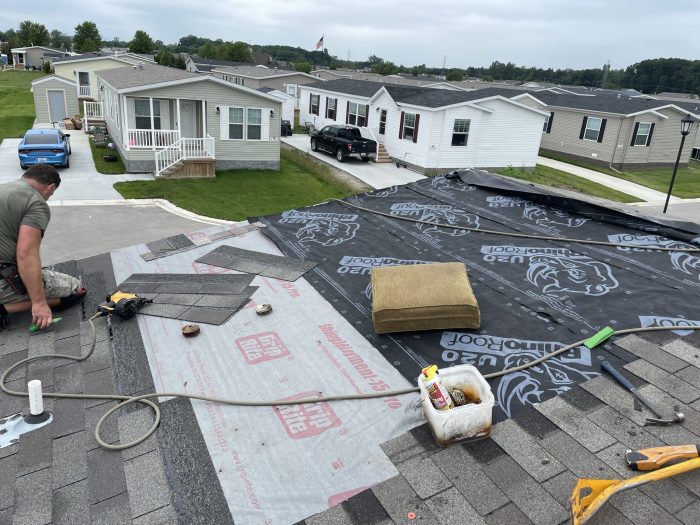 Roofing Repair - Mobile Home Repair and Remodel | Allstate MHS