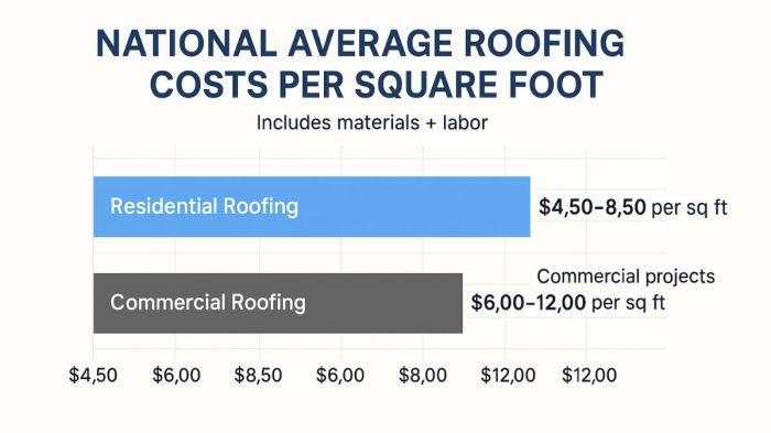 Roof Replacement Cost Per Sq Ft in 2025 | Price Guide