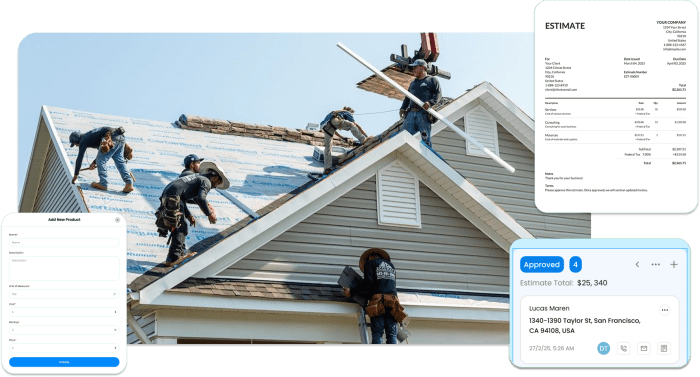 Best Roofing Sales Software - Knockio