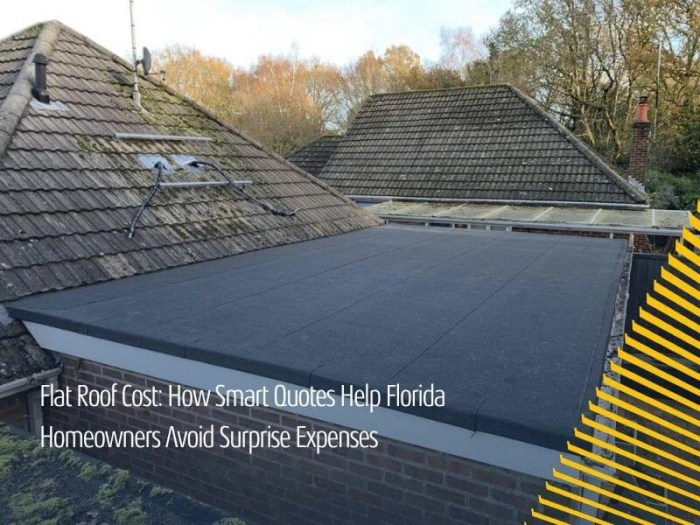 Flat Roof Cost: How Smart Quotes Help Florida Homeowners Avoid Surprise ...