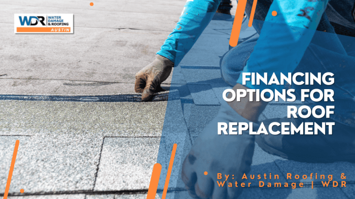 Financing Options For Roof Replacement