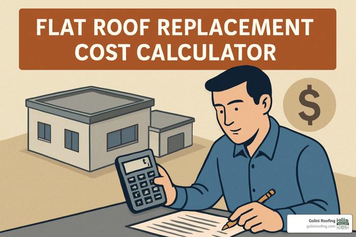 Flat Roof Replacement Cost Calculator: Top 5 Powerful Benefits 2024