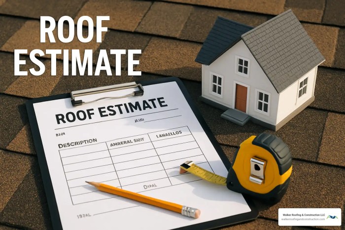 Roofing estimate online free